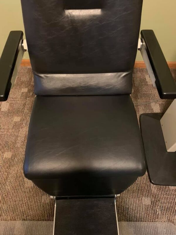 Wausau Eye Clinic commercial chair reupholstered