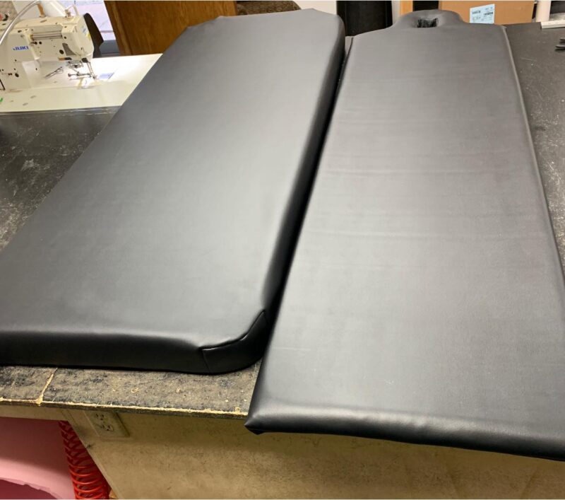 Padded cushions recoverd for Bone and Joint clinic is Rib mountain